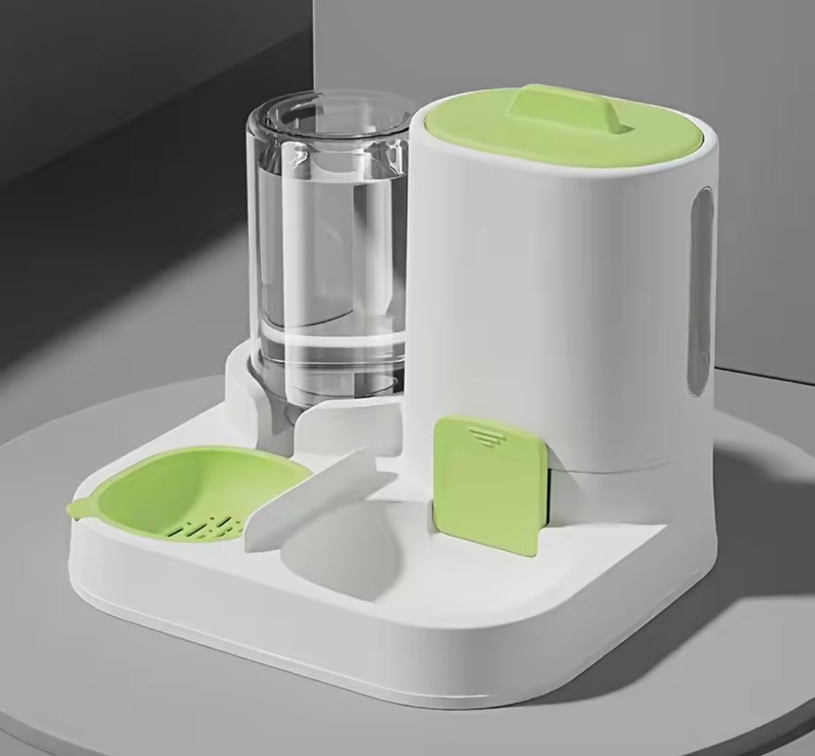 Spill-Proof Pet Feeder & Waterer