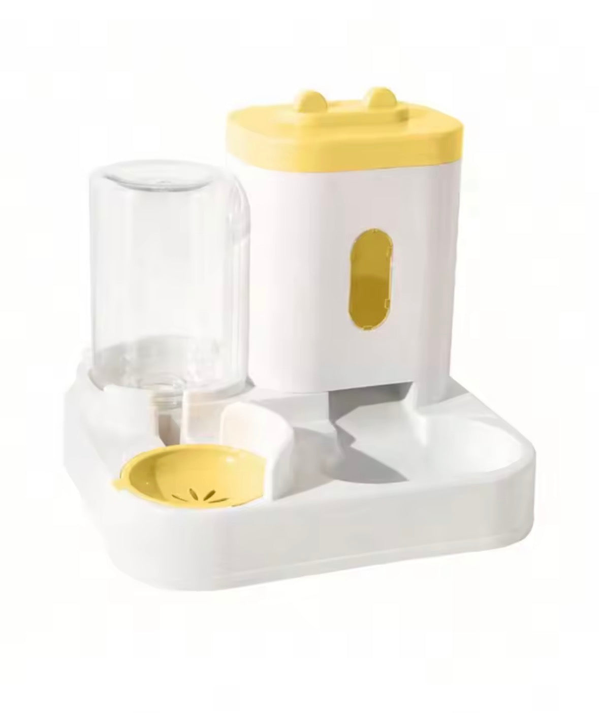Spill-Proof Pet Feeder & Waterer
